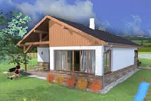 5 Pers. Bungalow Frymburk Residence Lipno