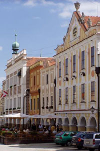 Hotel Cerny Orel, Sudbohmen, Telc