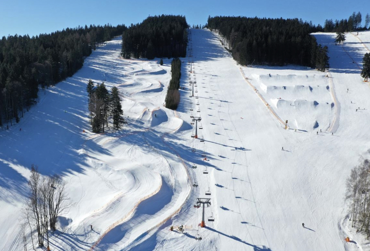 Skilift in Kramolin – Lipno nad Vltavou