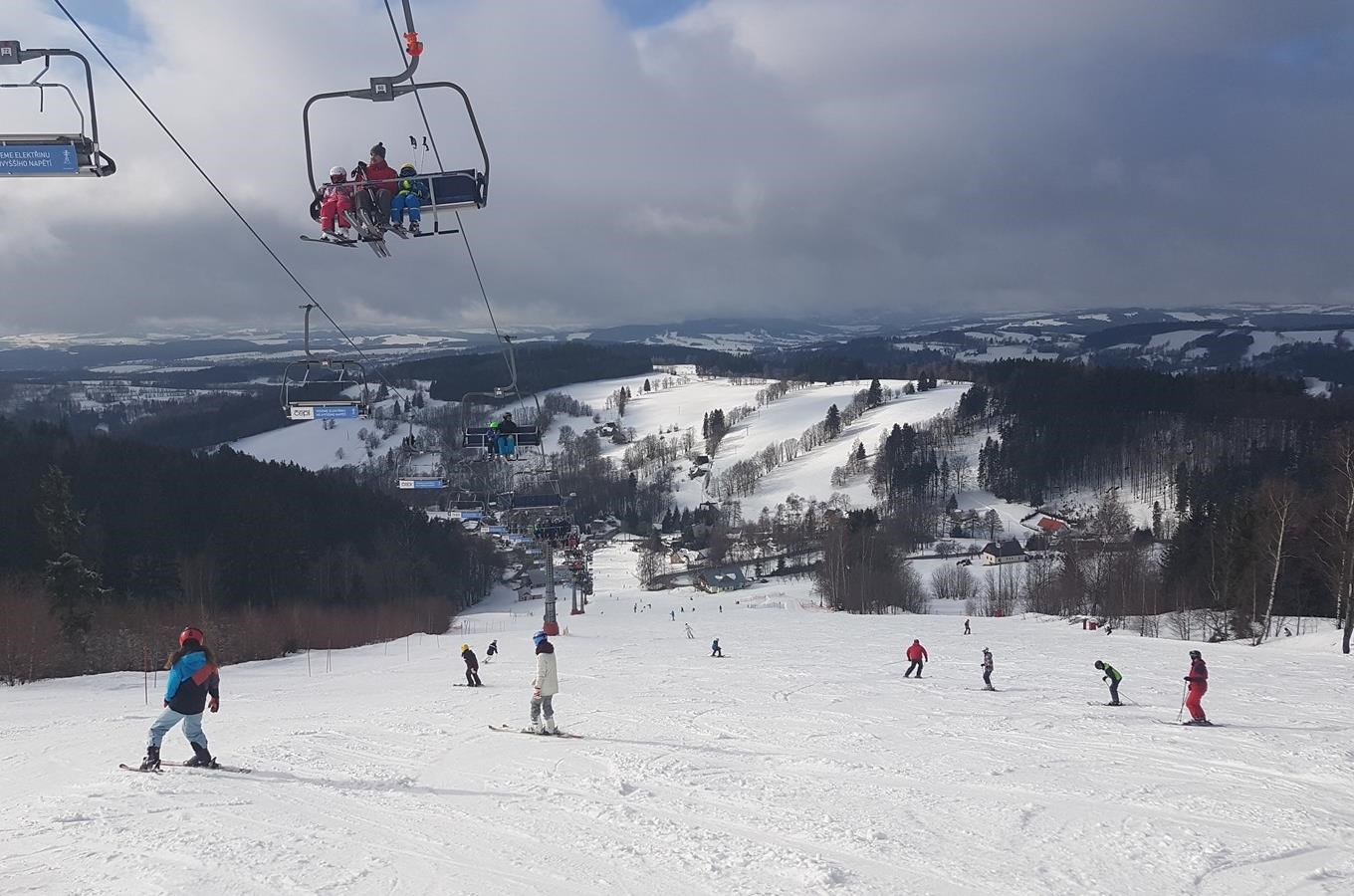 Skifahren in Benecko