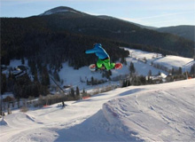 Snowboarpark in Harrachov