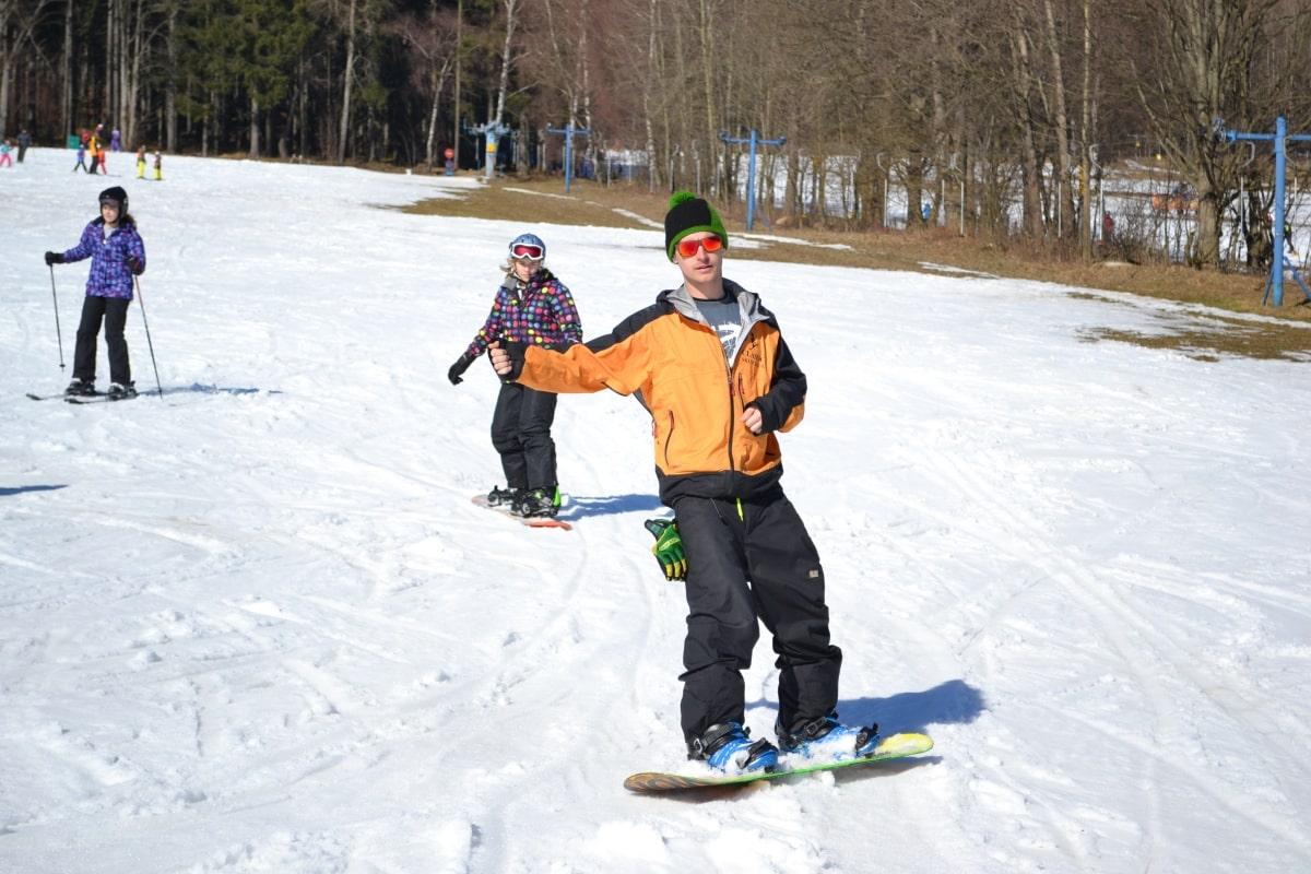 Snowboarden in Rokytnice nad Jizerou