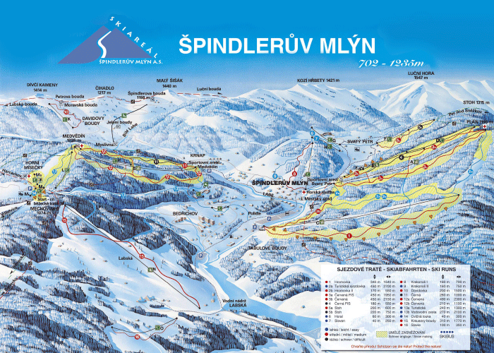 Skikaart Spindler Mühle (Spindleruv Mlyn)