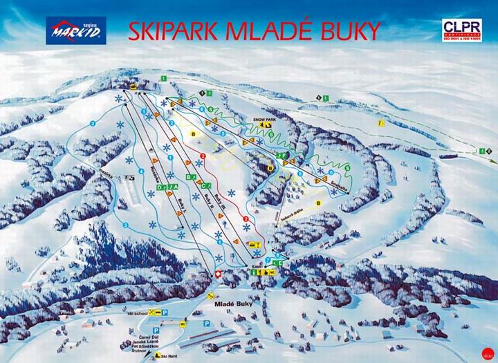 Skikaart Svoboda nad Upou