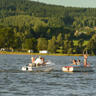 Sommerurlaub mit Kindern am Stausee Lipno in Tschechien
